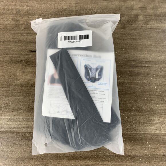 Men Women Back Posture Corrector Support Upper Shoulder Brace Belt Pain Relief - Picture 4 of 7